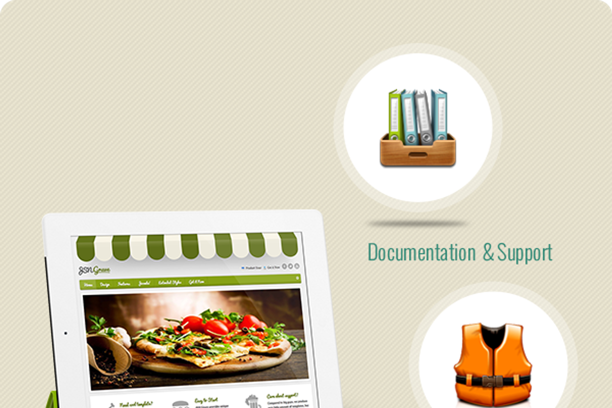 JSN Gruve- Restaurant Template, a Websites & App Template by JoomlaShine (Photo 5 of 5)