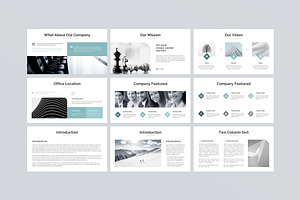 Modern Keynote Presentation Template