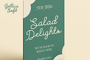Gellica Soft - Handwritten Font Duo, a Handwritten Font by Font Liner (Thumbnail 5 of 13)