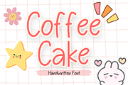 Coffee Cake is a handwritten font, a Handwritten Font by Brown Cupple (Thumbnail 1 of 7)