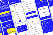EzyPay – Digital Banking App UI Kit, an App Template by trabaskriya (Thumbnail 3 of 5)