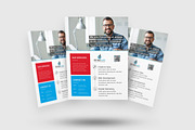 Web Agency Flyer Templates, a Flyer Template by DeviserWeb (Thumbnail 2 of 3)