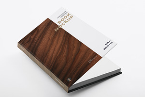 8x10 In - Hardcover Book Mockups