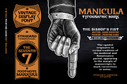 Liberiartsy Vintage Font, a Serif Font by RMPL.std (Thumbnail 3 of 4)