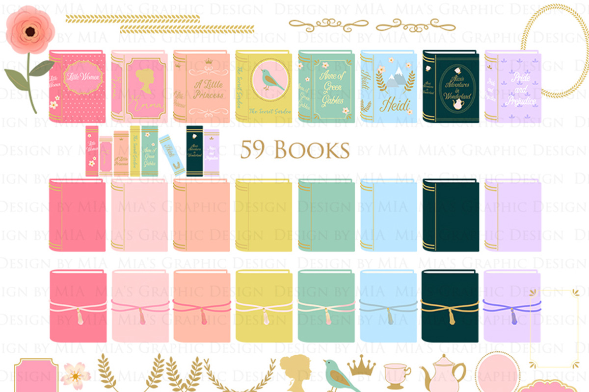 Book, Book Club, I Love Books, an Education Illustration by Mia's Graphic Design (Photo 4 of 9)