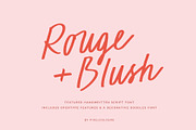 Script Font Duo Rouge +Blush, a Handwritten Font by pixelcolours (Thumbnail 1 of 20)