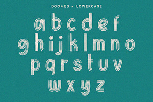 Doomed - Brush Font