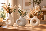 Modern Organic Sculptural Vase STL, a Scene 3D Model by Layerology (Thumbnail 4 of 4)