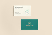 Hemp/CBD Logo Template, a Branding & Logo Template by GudBrand Studio (Thumbnail 5 of 8)