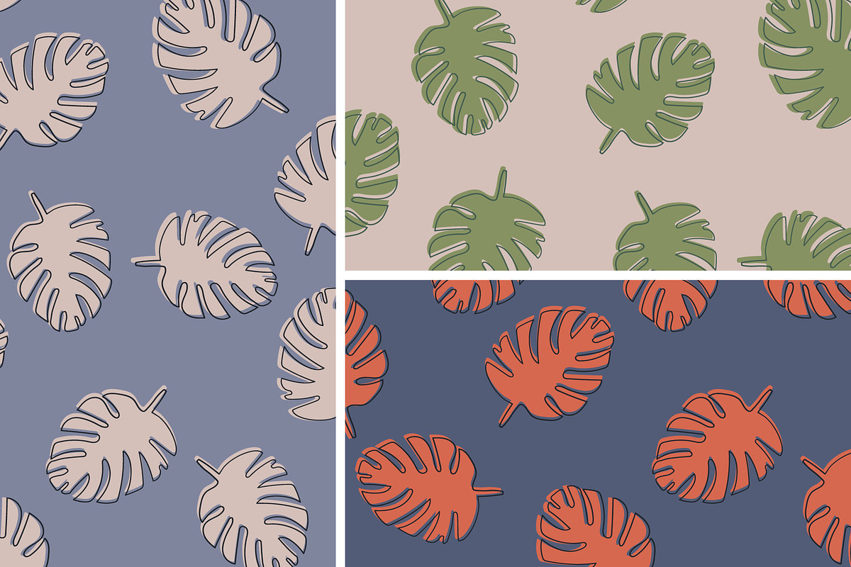 Abstract Garden Seamless Patterns, a Pattern Graphic by KT Designs (Photo 6 of 11)