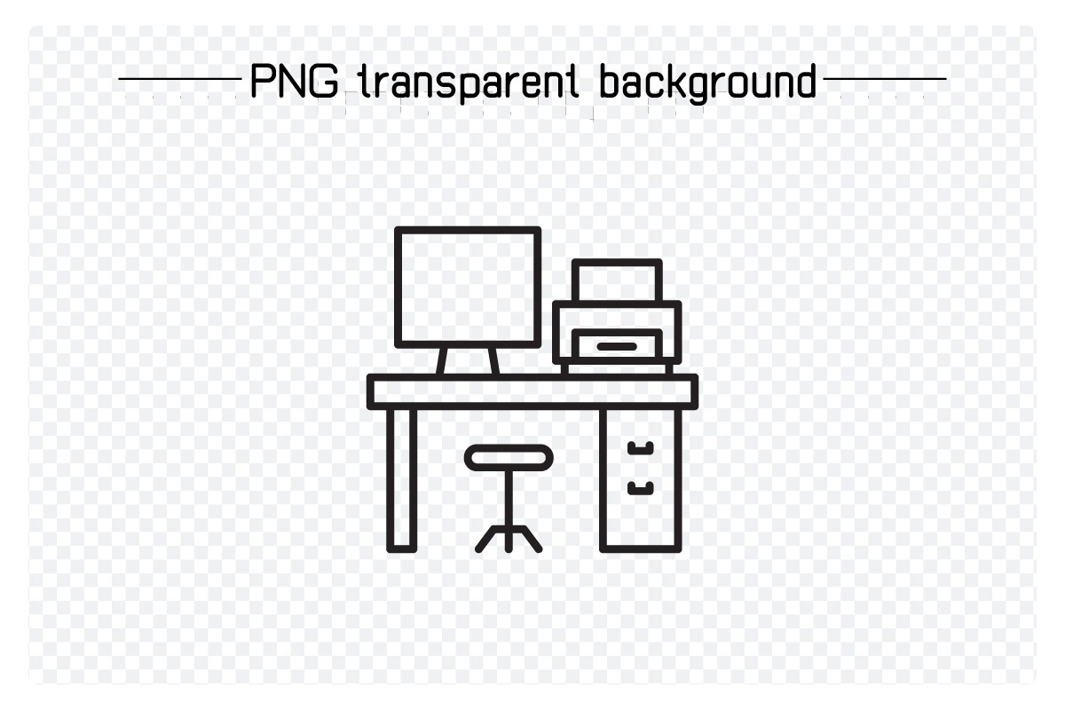 Office Supplies Line Icons Set, an Outline Icon by Designfour (Photo 2 of 7)