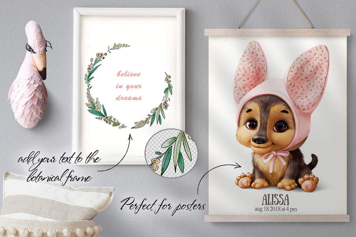 Baby dog, an Animal Illustration by TanyaSchuka (Photo 2 of 6)