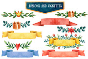 Old Fairy Tale - Watercolor Clip Art, an Animal Illustration by Mashamashastu (Thumbnail 10 of 16)