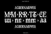 TAN - TWILIGHT, a Blackletter Font by TanType (Thumbnail 12 of 13)