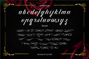 Ulgiora Edgy and  Luxurious Tattoo, a Script Font by WhymoreArt (Thumbnail 12 of 12)