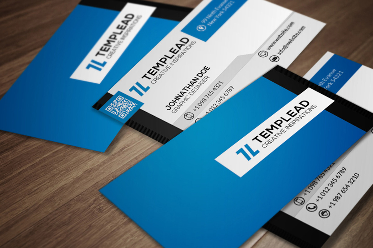 Corporate Business Card CM062, a Business Card Template by annozio (Photo 1 of 4)