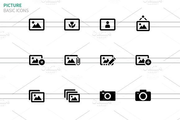 Photographs And Camera Icons
