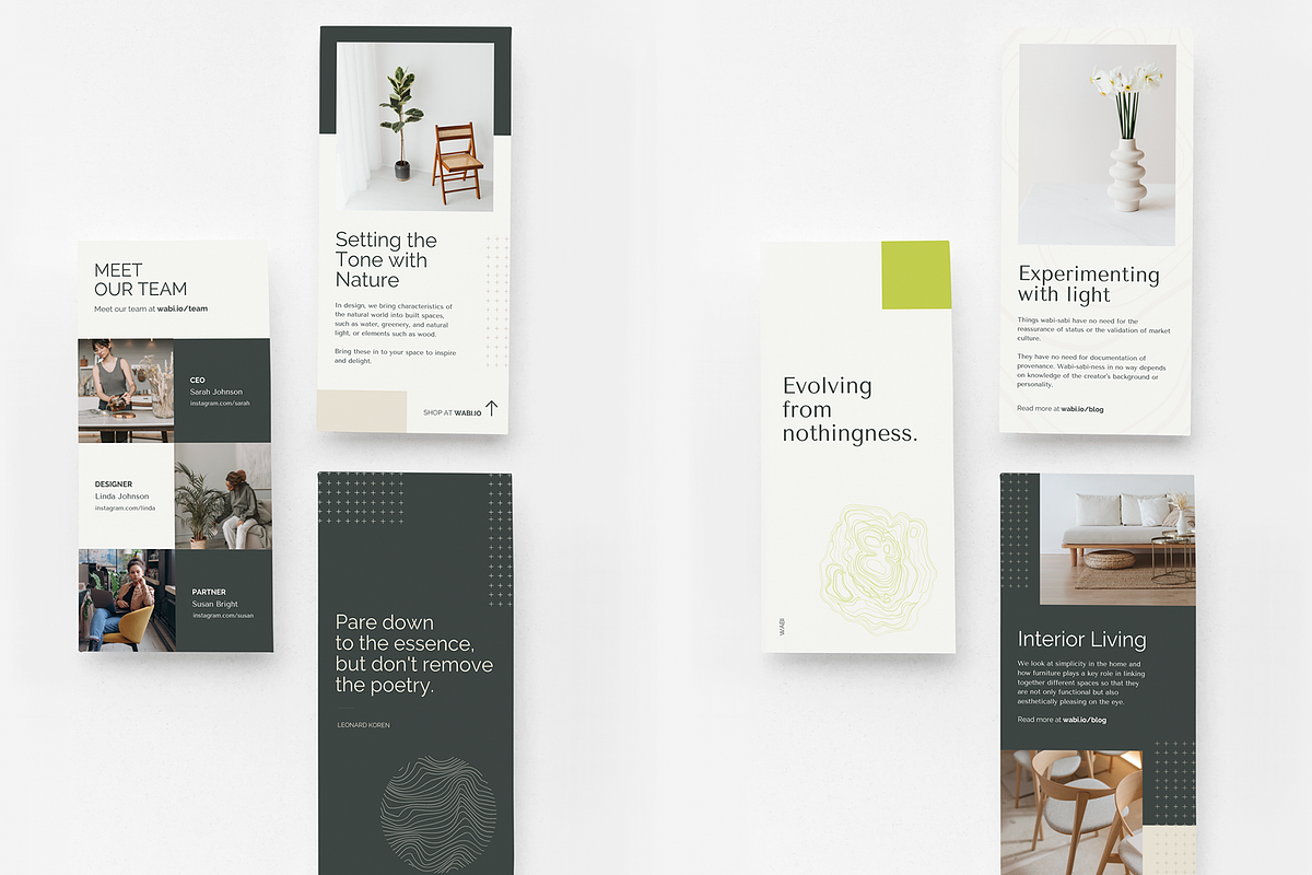 30 CANVA IG STORIES | WABI THEME, a Social Media Template by OEN Design (Photo 4 of 6)