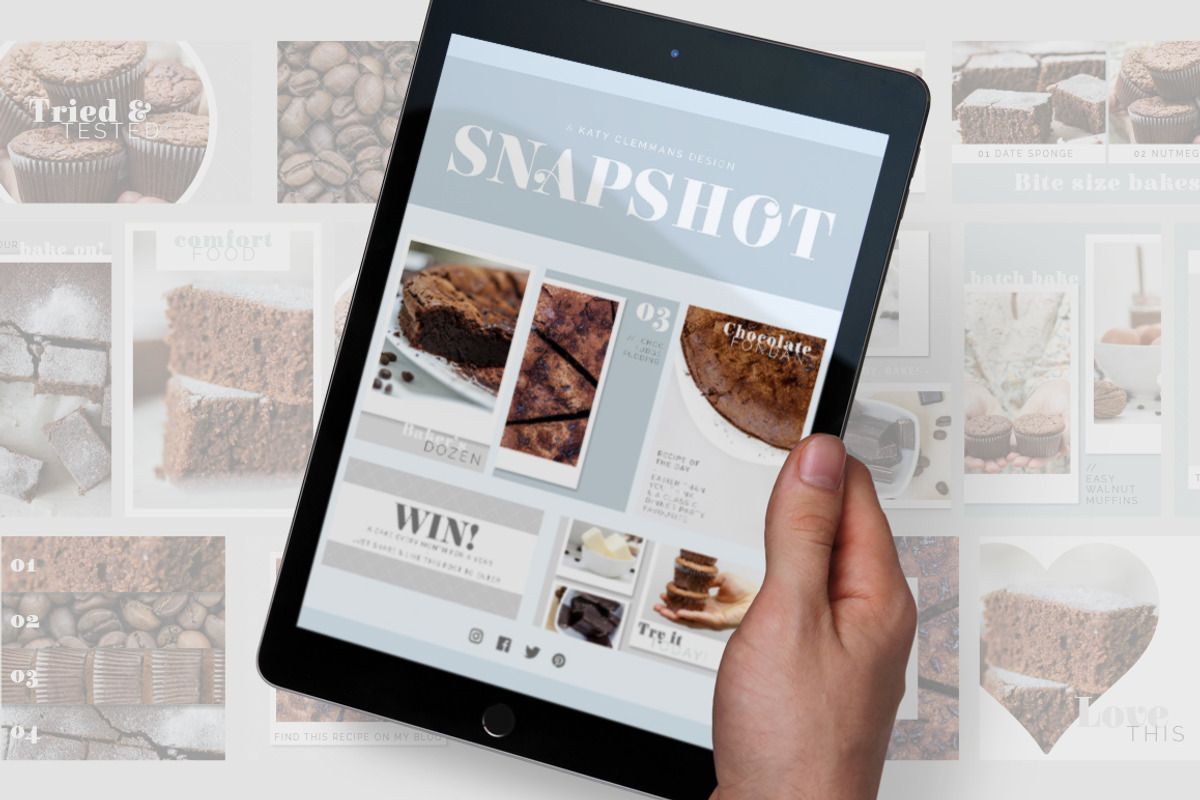 Snapshot Social Media Template pack, a Social Media Template by Katy Clemmans (Photo 8 of 8)
