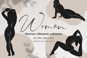 Woman Abstract Silhouette Collection