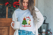 Jolly And Caffeinated Christmas Png, an Illustration by DreamPrint404 (Thumbnail 6 of 7)
