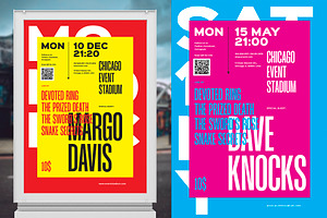 Artist Event Poster, a Flyer Template by Danil Polshin