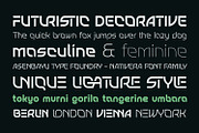Nativera Font Family, a Sans Serif Font by Asenbayu (Thumbnail 11 of 14)