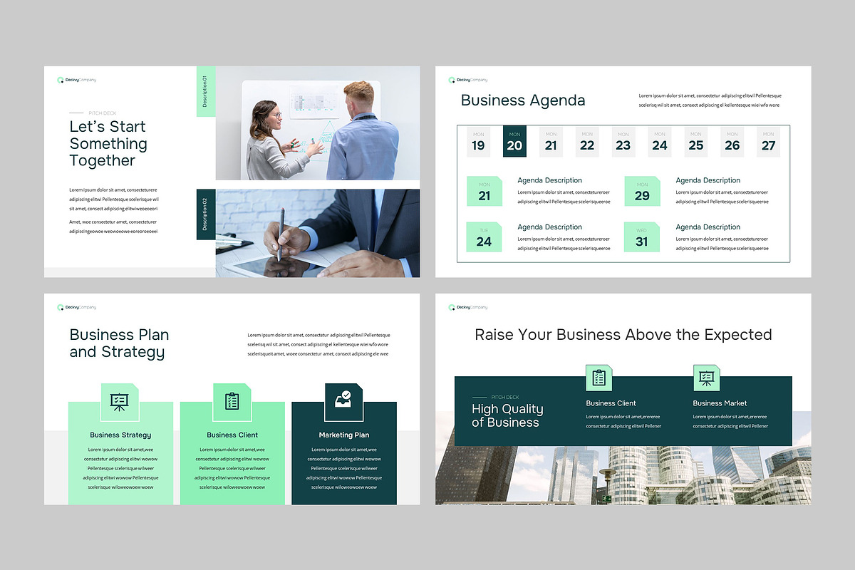 DECKVY - Business Pitch Deck PPT, a Presentation Template by rgbryand (Photo 5 of 9)