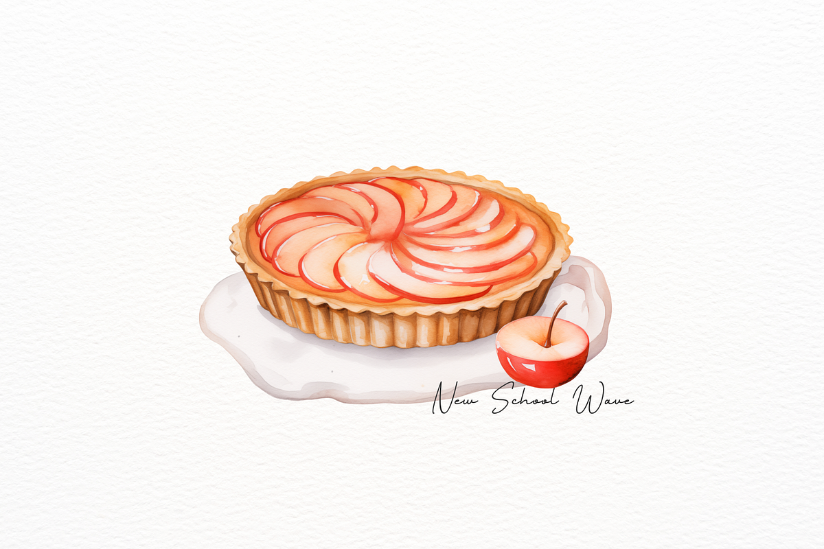 Apple Food Clipart, a Food Illustration by New-School-Wave (Photo 3 of 5)