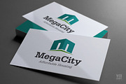 Mega City Real Estate Logo Template, a Branding & Logo Template by WebCraft (Thumbnail 4 of 4)