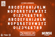 Munsh, a Sans Serif Font by Remedy667 (Thumbnail 2 of 7)