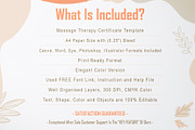 Massage Therapy Certificate, a Stationery Template by DesignDevisers (Thumbnail 10 of 10)