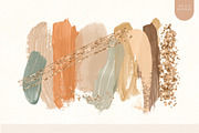 Paint Strokes & Glitter Elements, a Texture Illustration by PeDe Designs (Thumbnail 7 of 19)