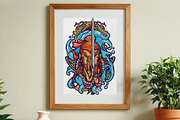 Watercolor Heroes & Demon Part 03, an Illustration by NStudio (Thumbnail 4 of 5)