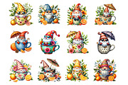 Gnome Summer Gnome in Cup, an Illustration by Design Market (Thumbnail 3 of 3)