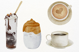 Coffee Culture Watercolor