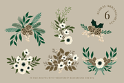 Christmas Botanical Illustrations, an Illustration by Rough Edges Supply Co. (Thumbnail 4 of 9)