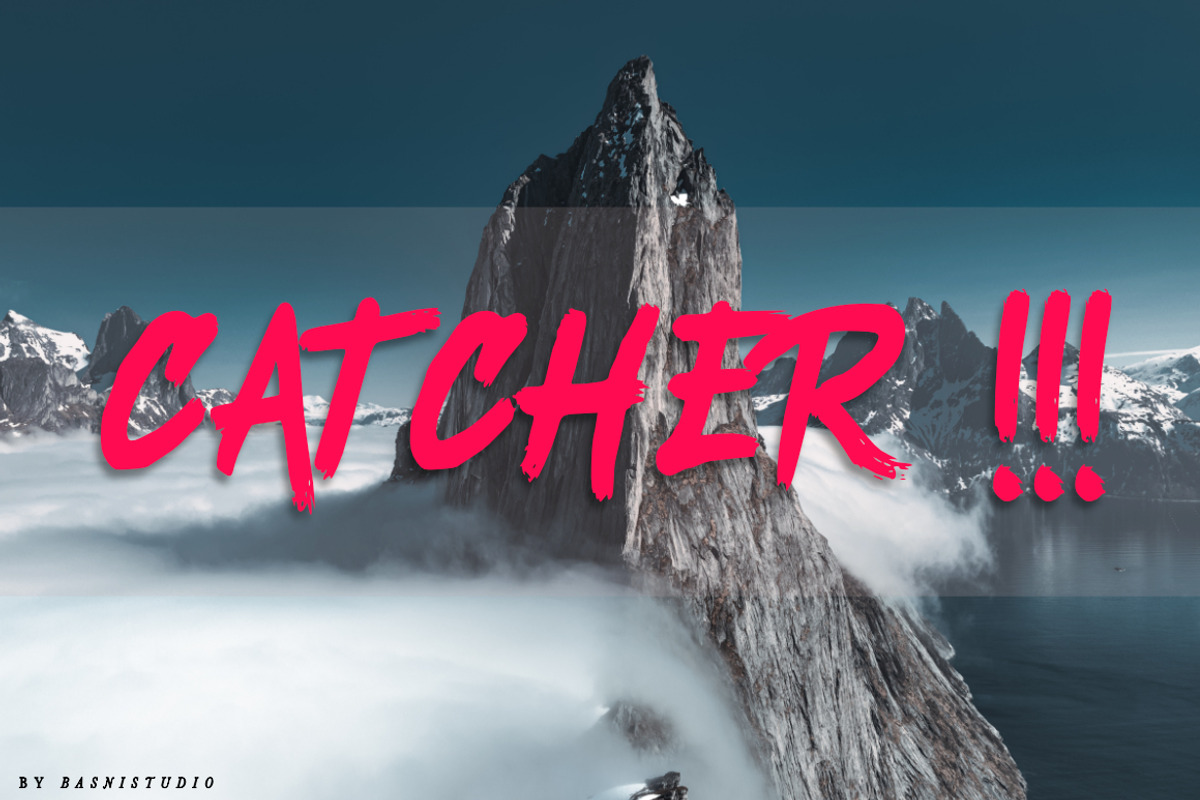 BALACKSIX a Brush Font, a Handwritten Font by Basnistudio (Photo 3 of 5)