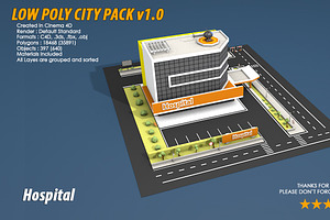 Low Poly City Pack 1