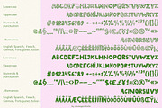 Lazy Crunch - playful font duo, a Handwritten Font by alenaganzhela (Thumbnail 10 of 12)