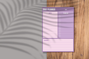 Daily Planner Sheet Design -36