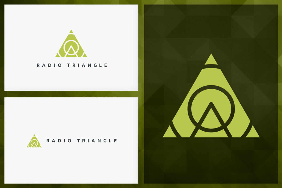 20 Triangle Logos - Filled edition, a Branding & Logo Template by VP Fonts (Photo 11 of 21)