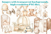 BOHO BABY Shower Neutral Clipart X68, a Person Illustration by Mermaids Cove (Thumbnail 5 of 9)