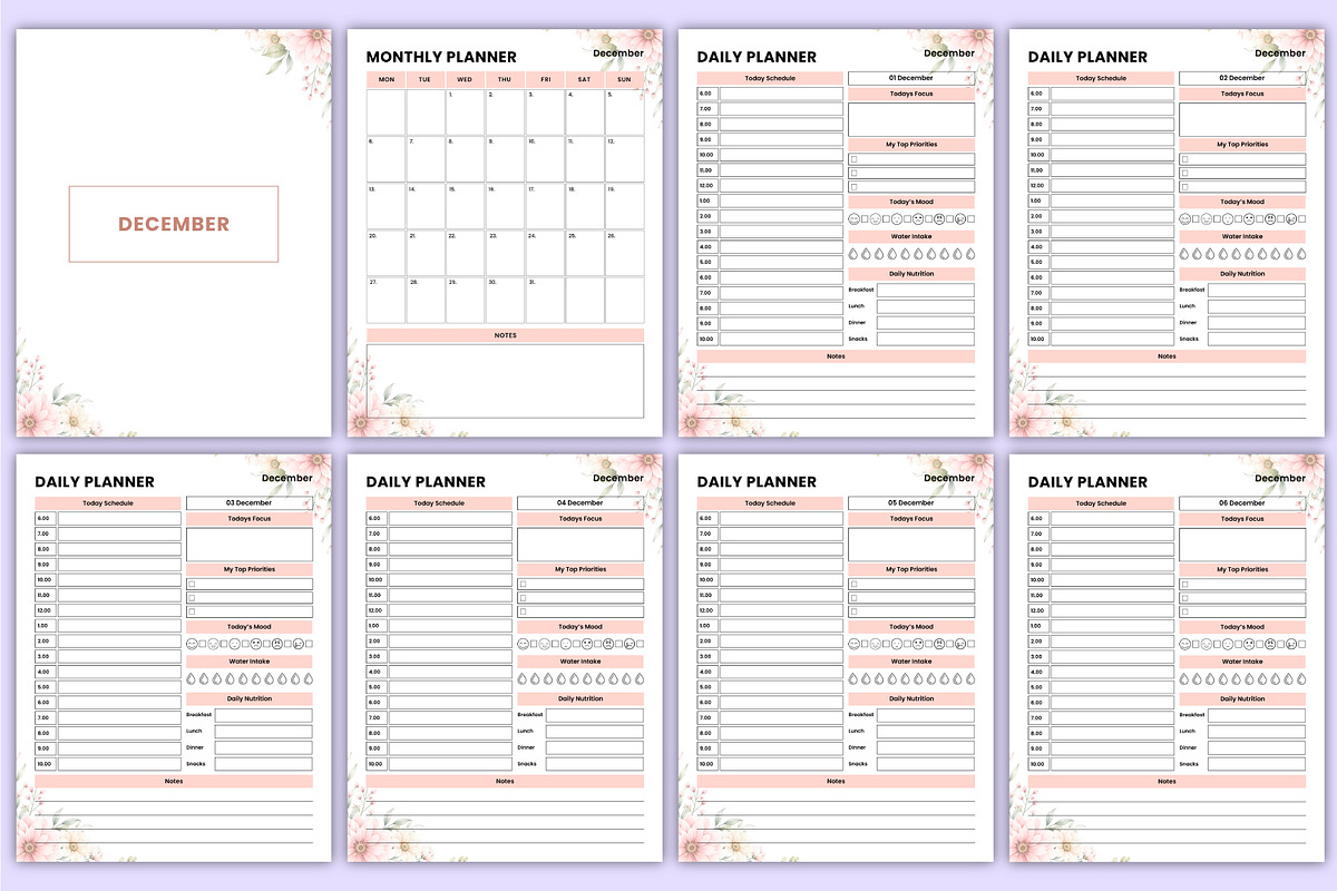 2027 Planner 365 Days | Daily, a Stationery Template by Mustafiz (Photo 5 of 5)