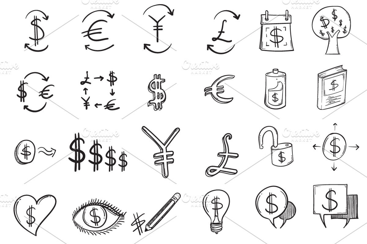 707 Hand Draw doodle icons set, an Outline Icon by TKDoodle (Photo 9 of 17)