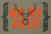 Jason Caps Distressed, a Serif Font by TypeFaith Fonts (Thumbnail 5 of 6)