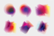 Gradient Energy- 30 vibrant shapes, a Texture Graphic by Polar Vectors (Thumbnail 9 of 15)