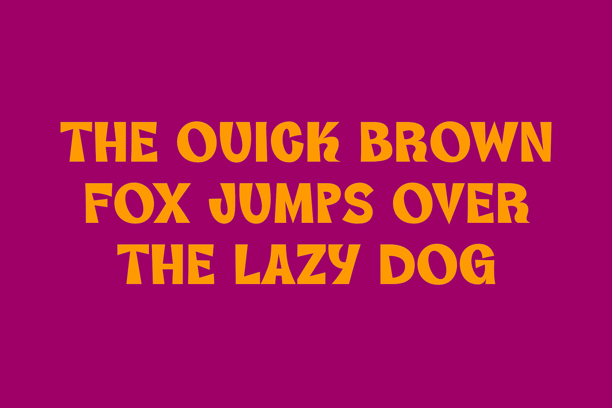 Olved – Bold Retro Display Font, a Sans Serif Font by ESEM (Photo 2 of 5)