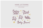 Baby Shower Set • Moon & Stars, an Invitation Template by Yeticrab (Thumbnail 9 of 10)