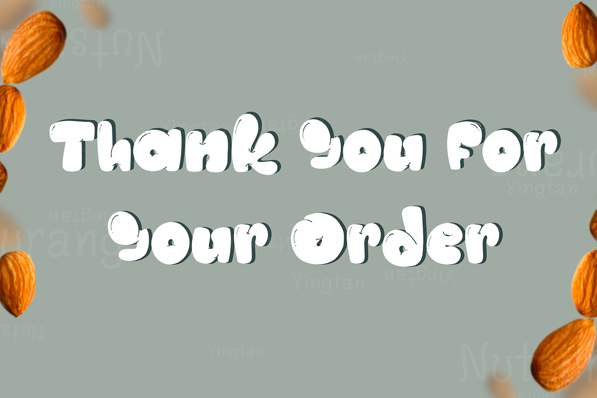ALMOND FORNT, a Handwritten Font by N Nakorn Creative (Photo 10 of 10)